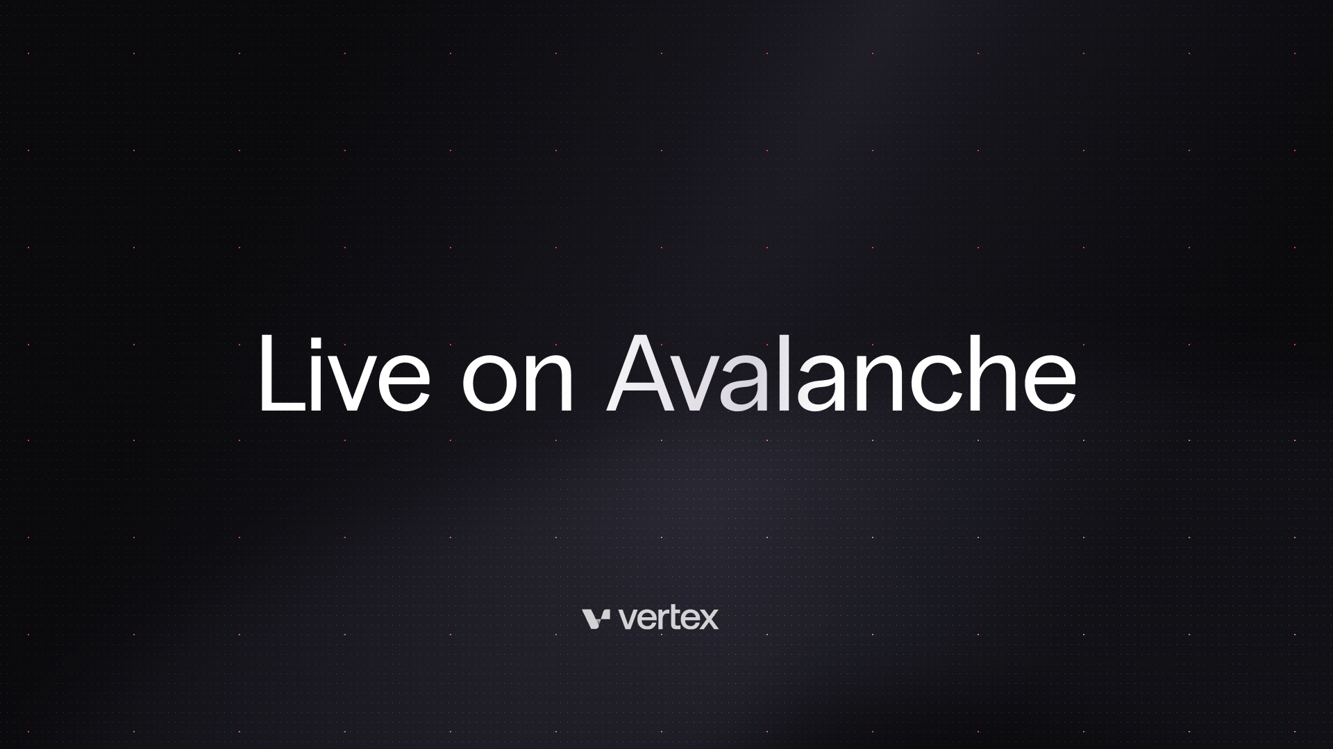 Vertex Edge Arrives on Avalanche – Speed, Liquidity, and $AVAX Rewards Await
